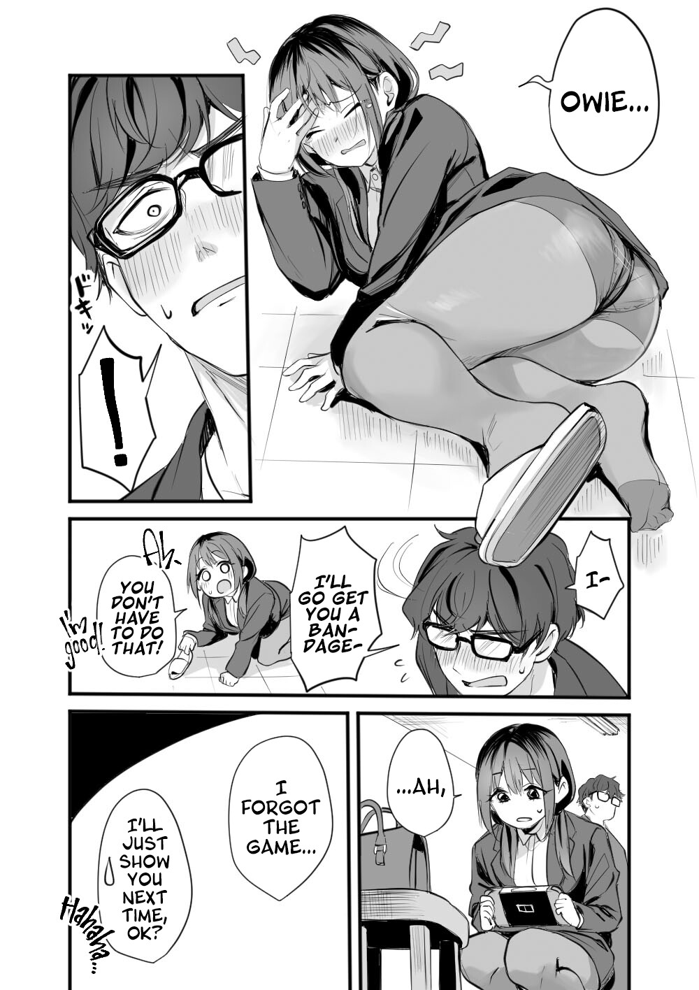 Hentai Manga Comic-In A Rented Office With Yuzuka-Read-5